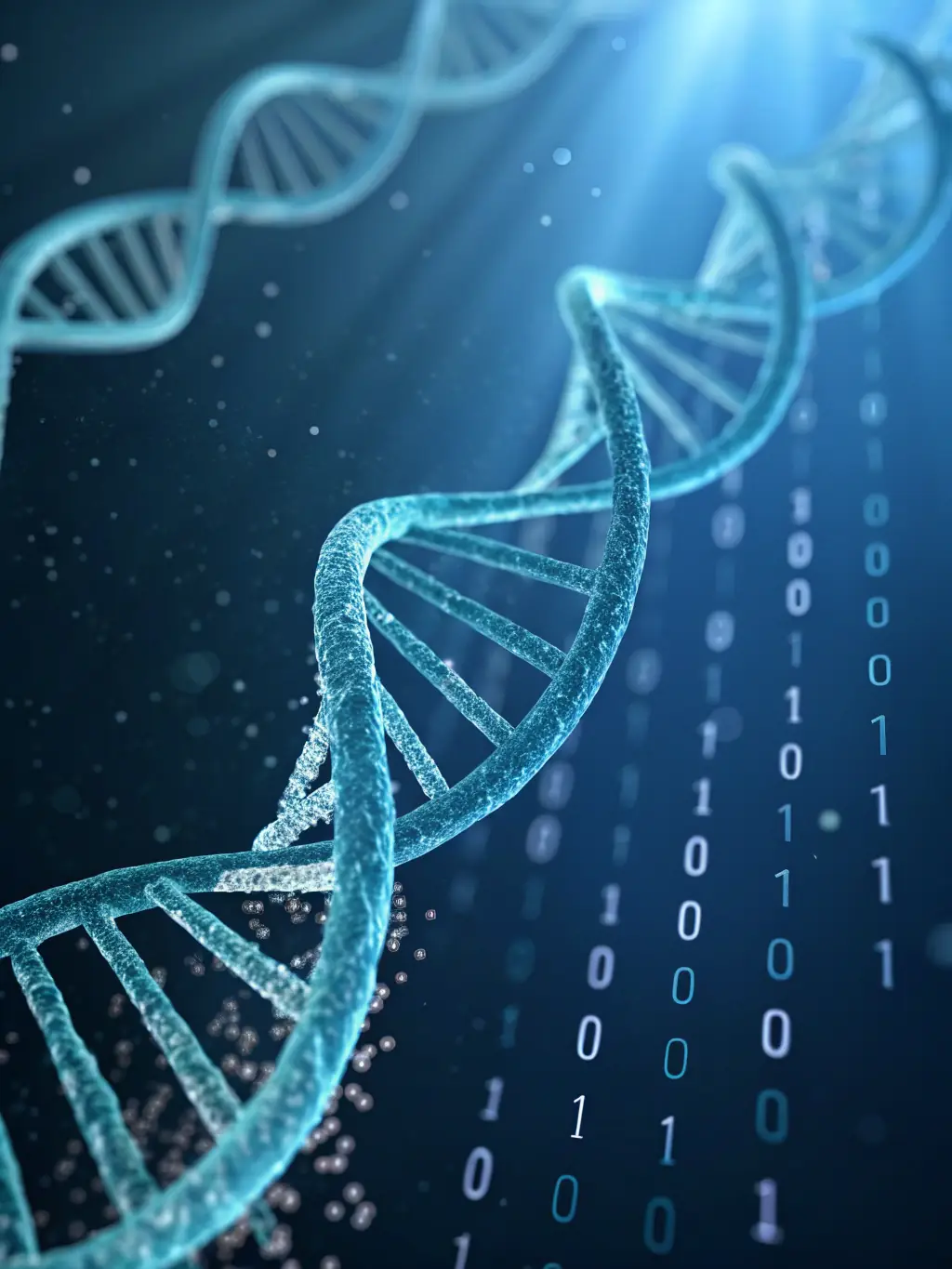 A digital illustration of a DNA strand intertwined with a dollar sign, symbolizing investment in biotechnology research.